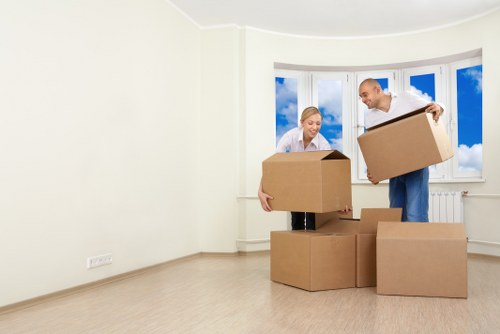 Local movers handling a student flat relocation in New Addington