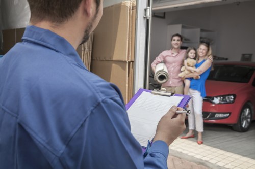 House removal service supporting a move in New Addington