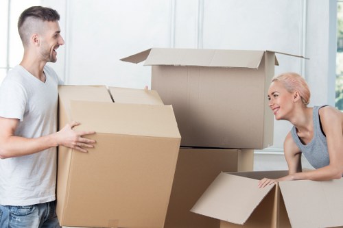 Customer complaint under assessment in a professional moving service