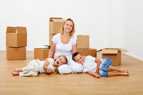 Movers handling residential relocation in New Addington