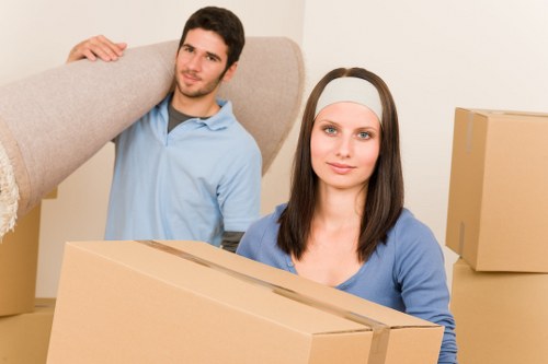 Moving day preparation for a New Addington property relocation