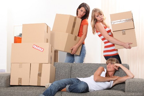 Local removals crew assisting with a fast move in New Addington