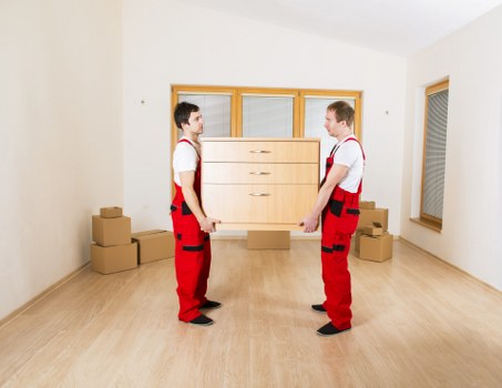 Careful packing and furniture protection for removals in New Addington