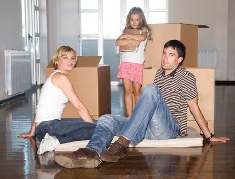 Customer booking and access requirements for a moving service